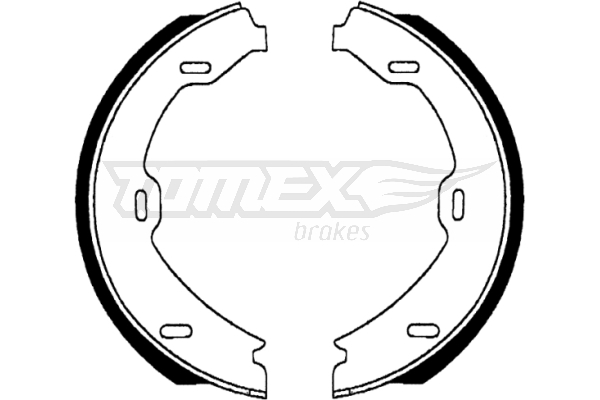 TOMEX TOM2269 fékpofakészlet